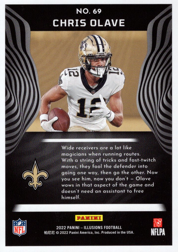 2022 Panini Illusions Football Card Pick (Base)