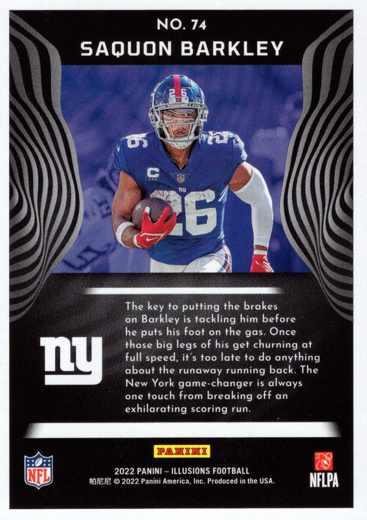 2022 Panini Illusions Football Card Pick (Base)