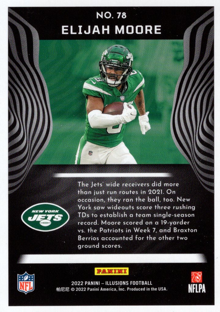 2022 Panini Illusions Football Card Pick (Base)