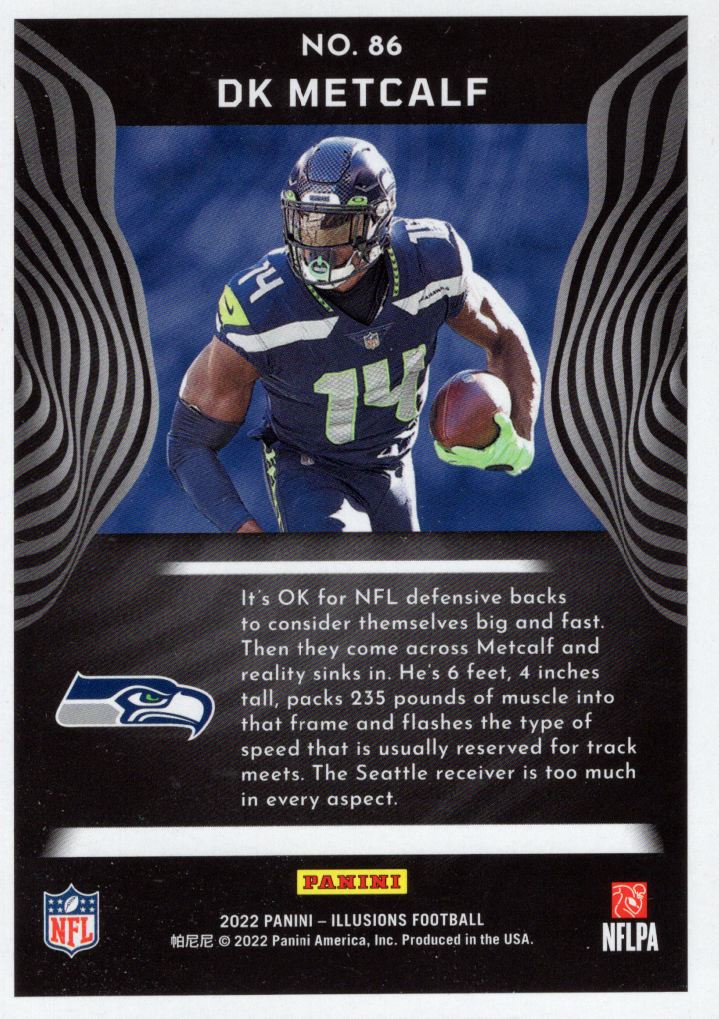 2022 Panini Illusions Football Card Pick (Base)