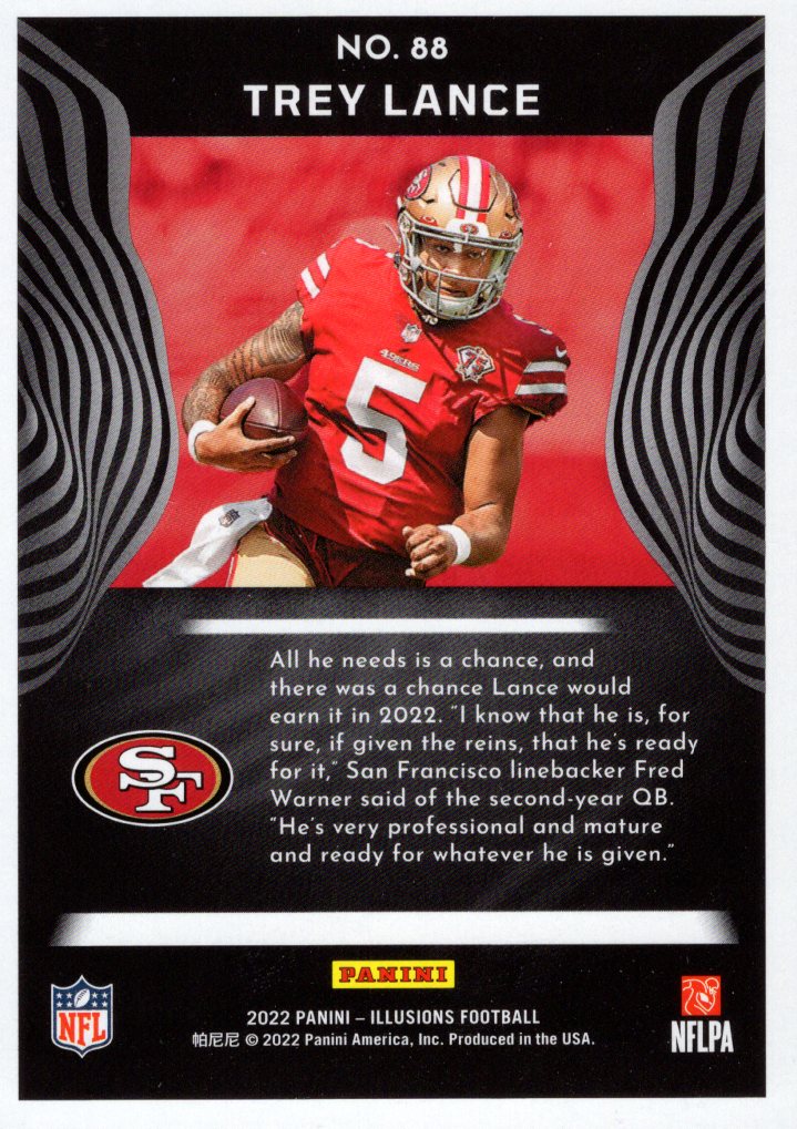 2022 Panini Illusions Football Card Pick (Base)