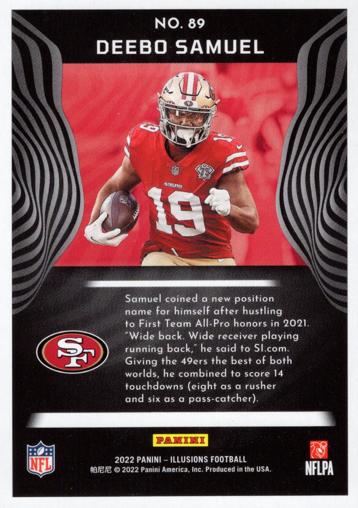 2022 Panini Illusions Football Card Pick (Base)