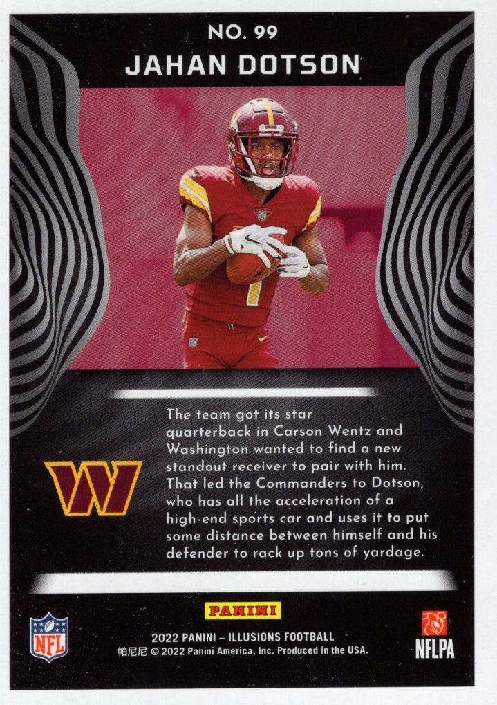 2022 Panini Illusions Football Card Pick (Base)