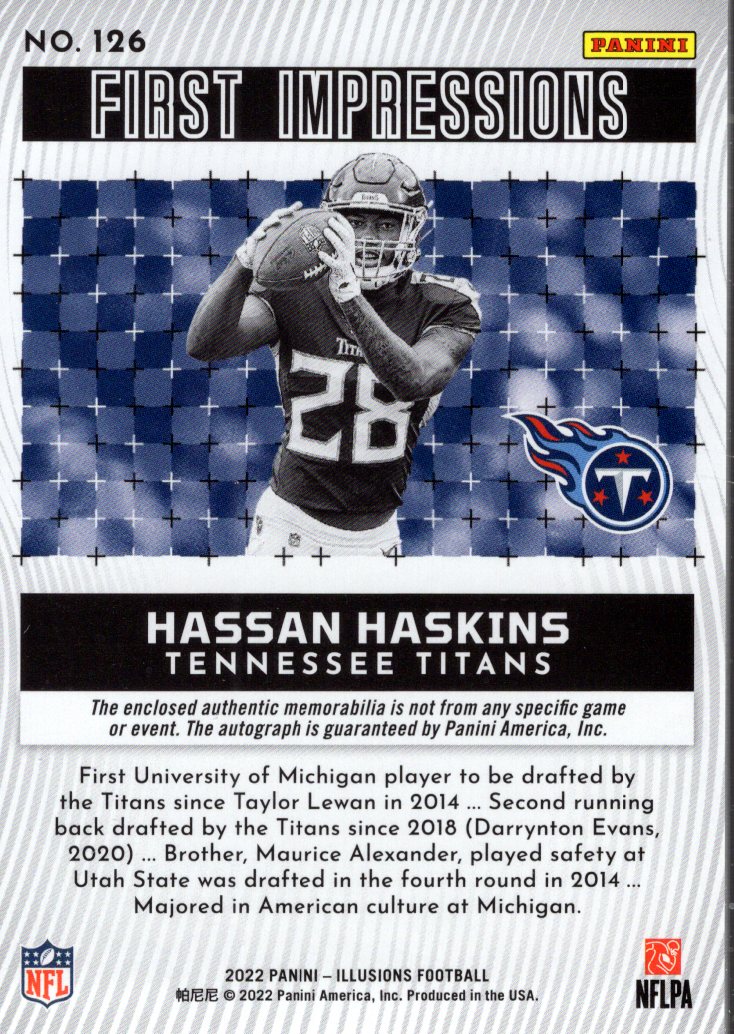 2022 Panini Illusions Football Card Pick (Base)