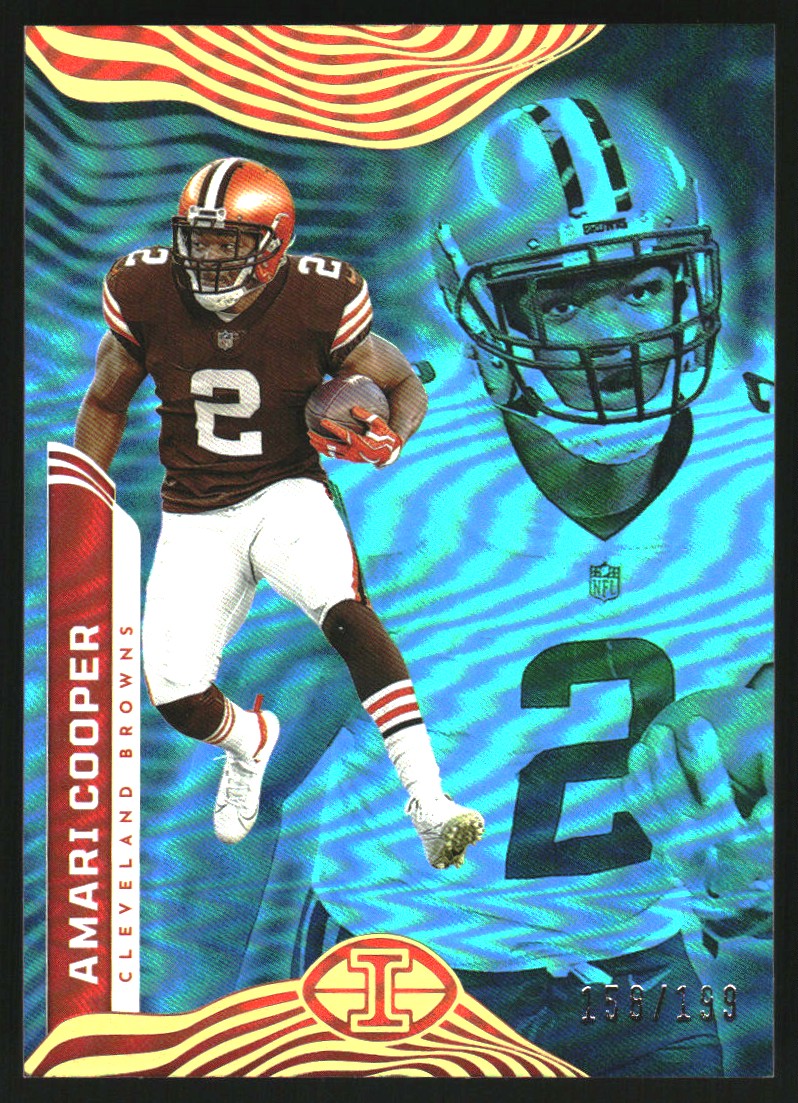 2022 Panini Illusions Light Blue #23 Amari Cooper
