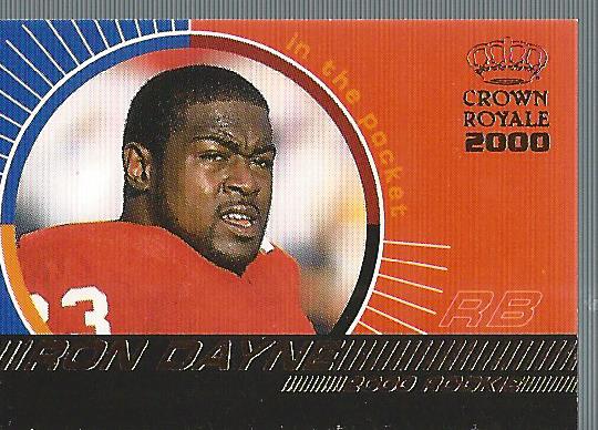 2000 Crown Royale In the Pocket Minis #17 Ron Dayne