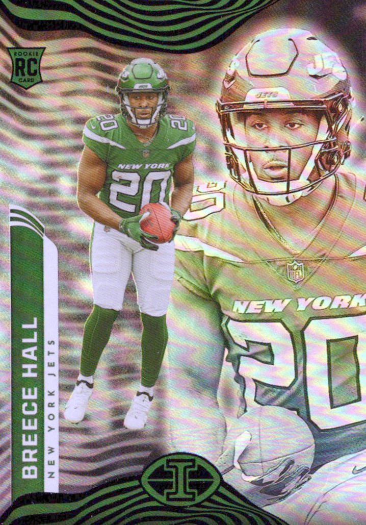 Breece Hall New York Jets 2022 Panini Illusions #75 Beckett