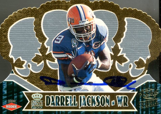 2000 Crown Royale Rookie Autographs #125 Darrell Jackson