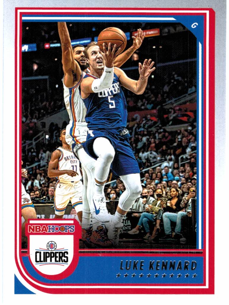  2021-22 NBA Hoops #116 Luke Kennard Los Angeles