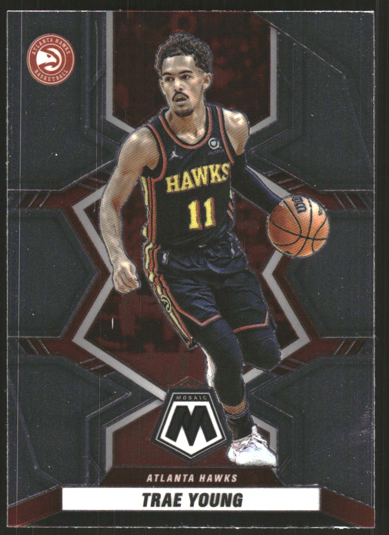 2021-22 Panini Mosaic #129 Trae Young