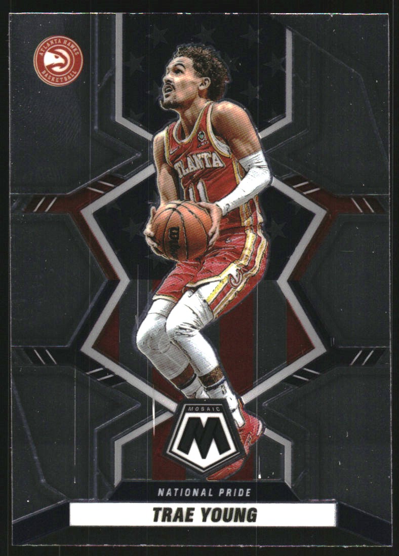 2021-22 Panini Mosaic #250 Trae Young NP