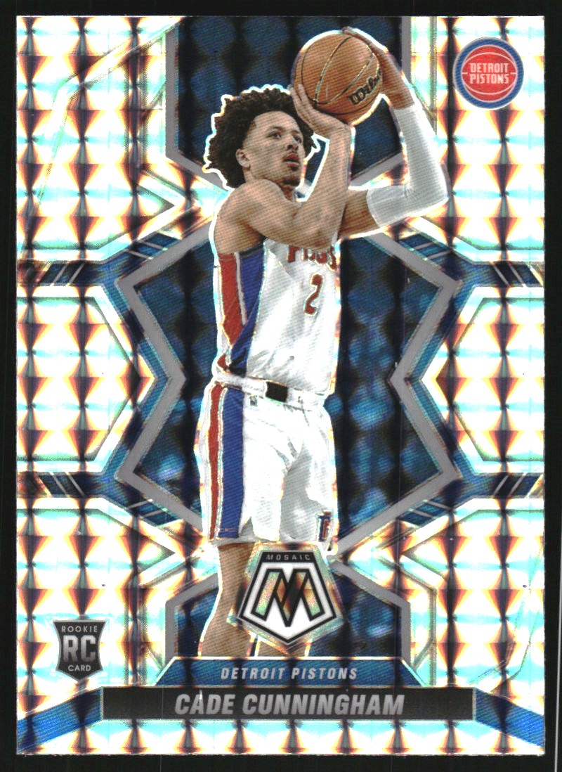 2021-22 Panini Mosaic Mosaic #203 Cade Cunningham