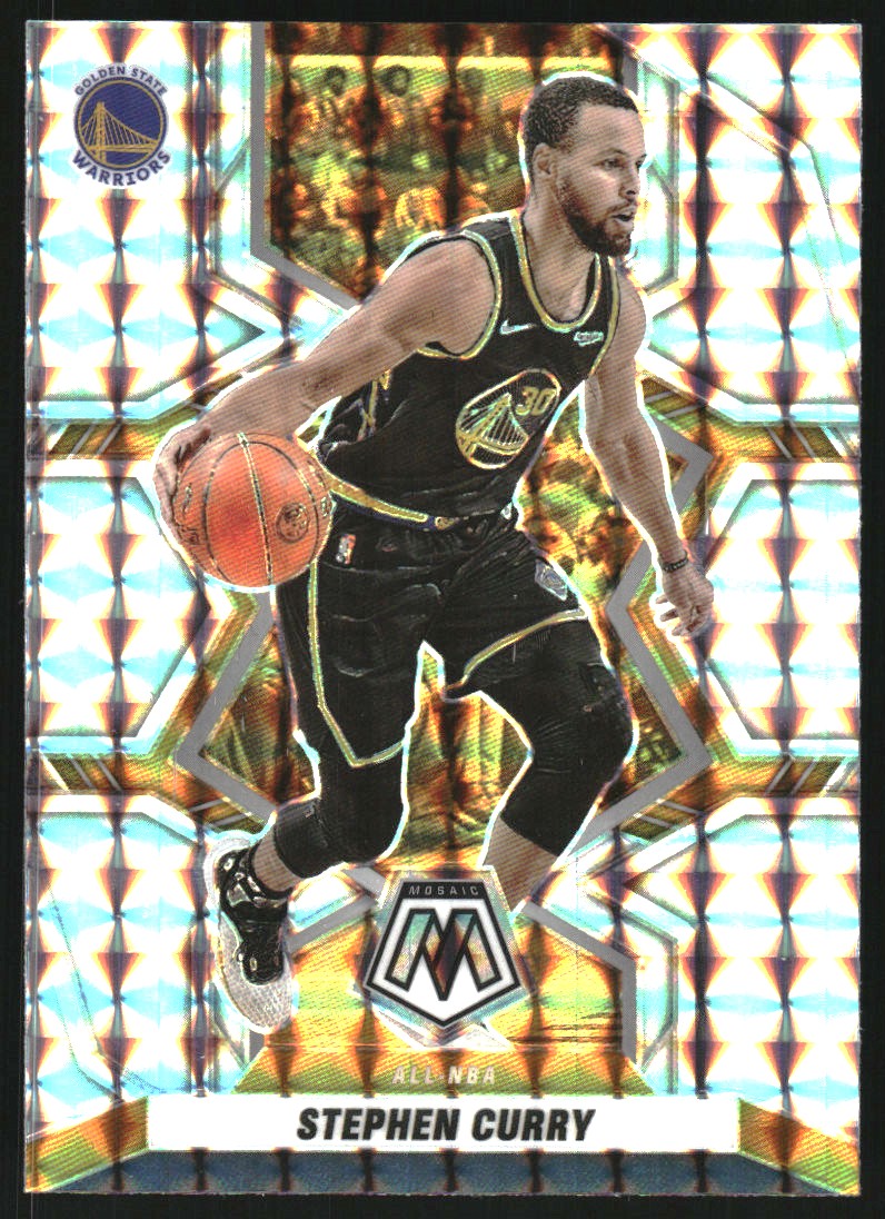 2021-22 Panini Mosaic Mosaic #284 Stephen Curry ALL
