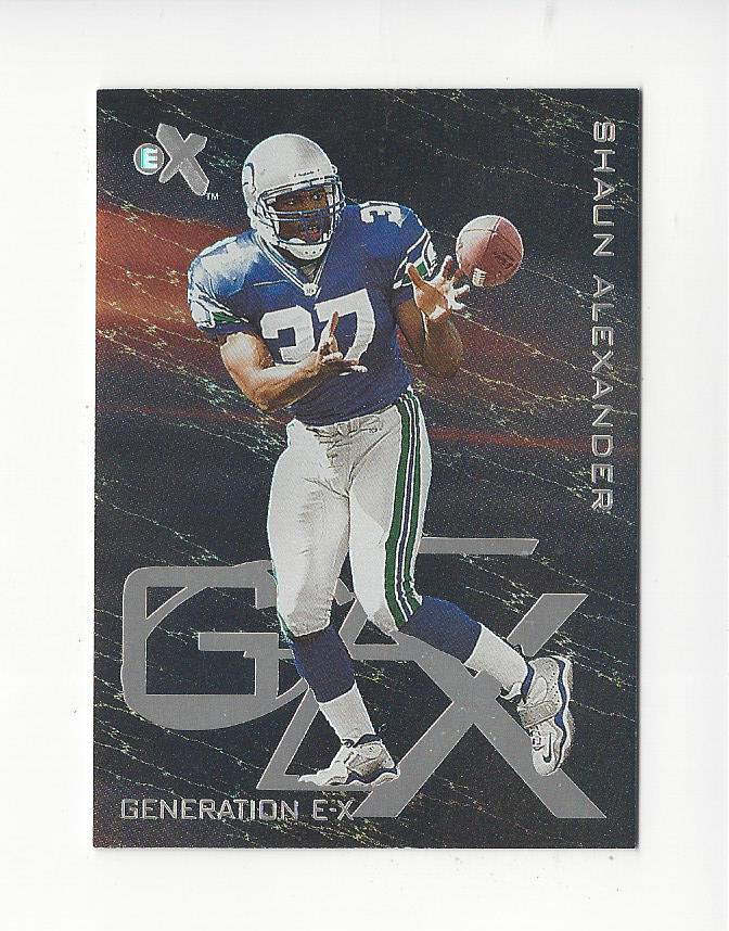 2000 E-X Generation E-X #4 Shaun Alexander