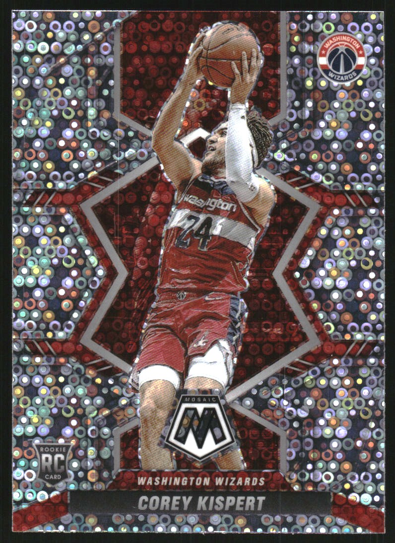 2021-22 Panini Mosaic Mosaic Fast Break Silver #213 Corey Kispert