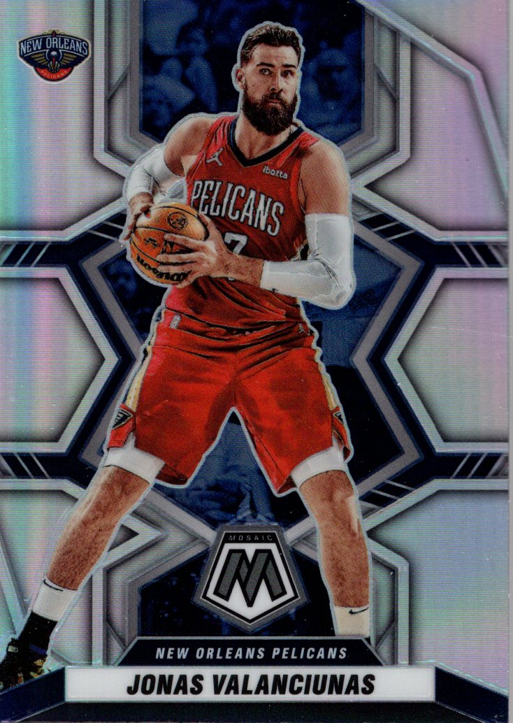 202122 Panini Mosaic Silver 43 Jonas Valanciunas NMMT