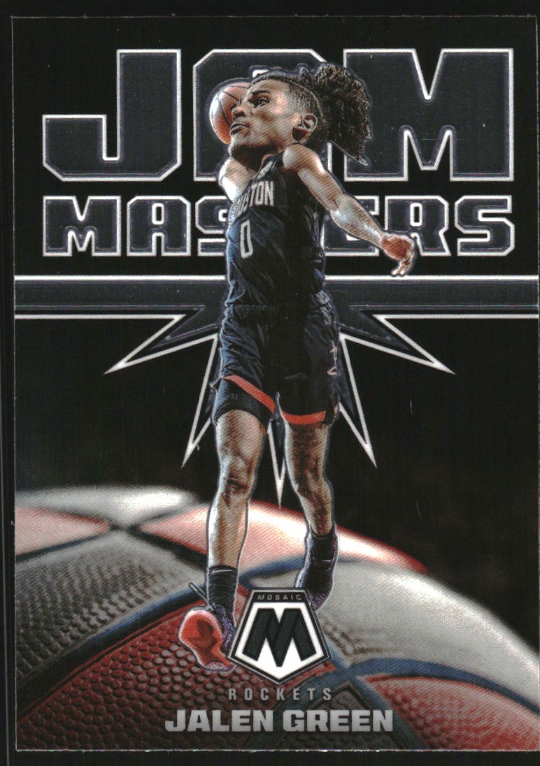 2021-22 Panini Mosaic Jam Masters #11 Jalen Green