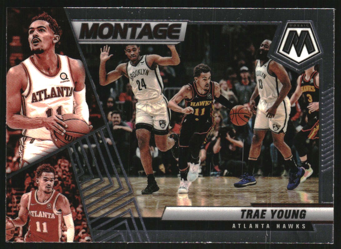2021-22 Panini Mosaic Montage #11 Trae Young