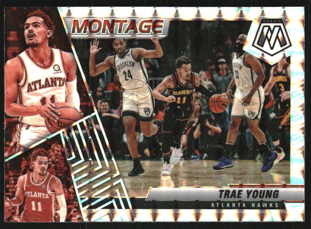 2021-22 Panini Mosaic Montage Mosaic #11 Trae Young