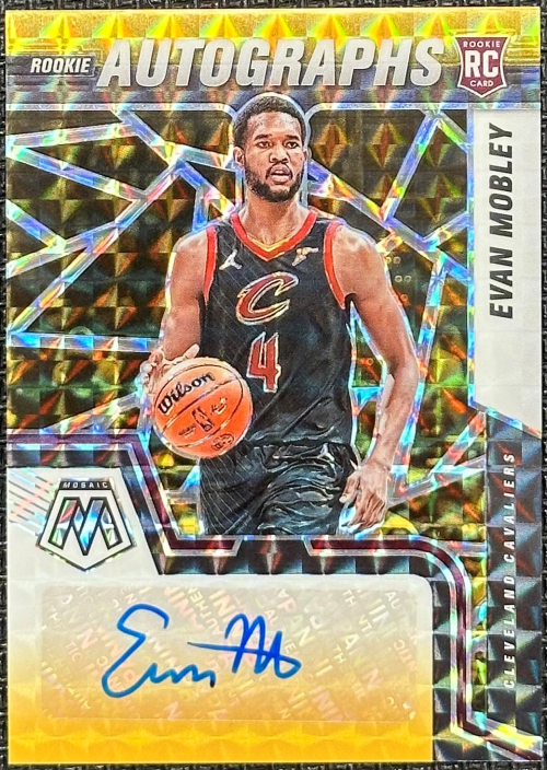 Evan Mobley hotsell autograph card