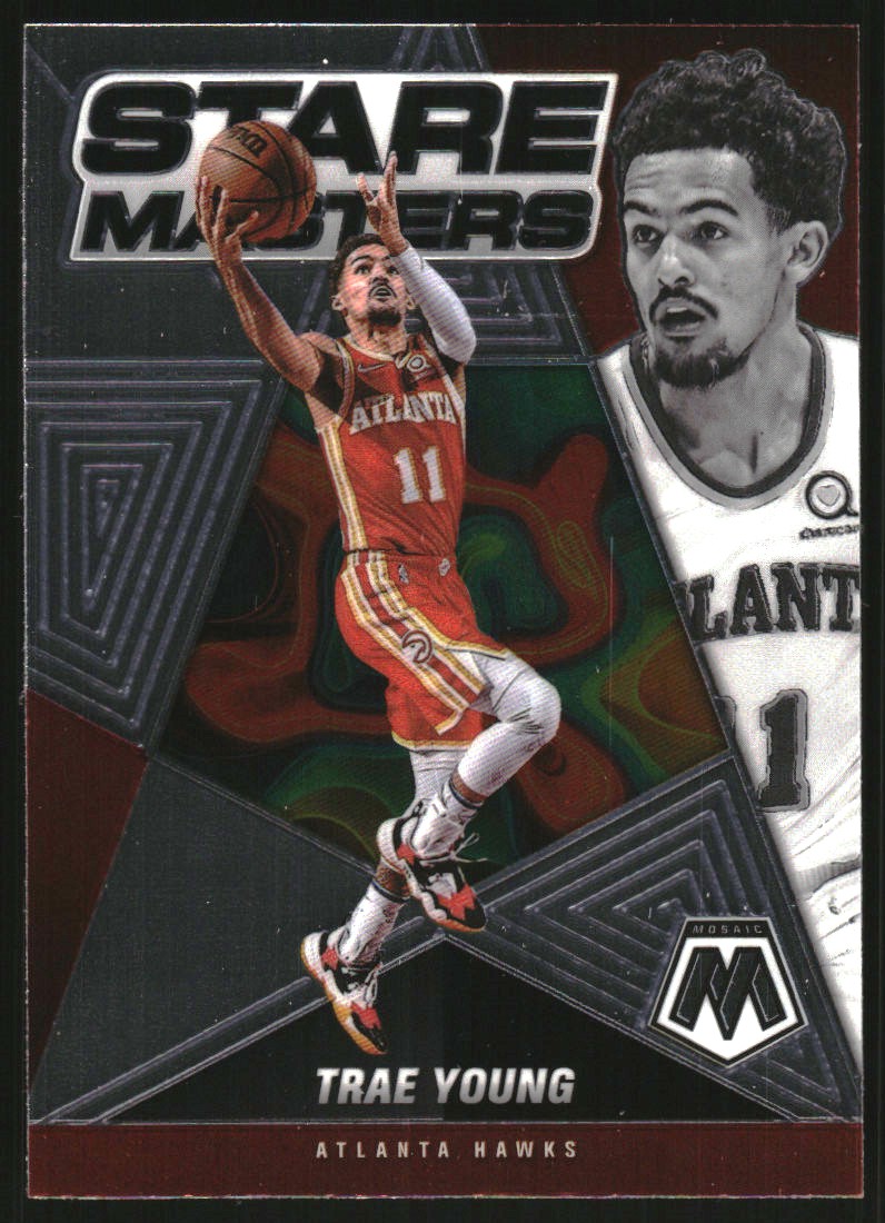 2021-22 Panini Mosaic Stare Masters #15 Trae Young