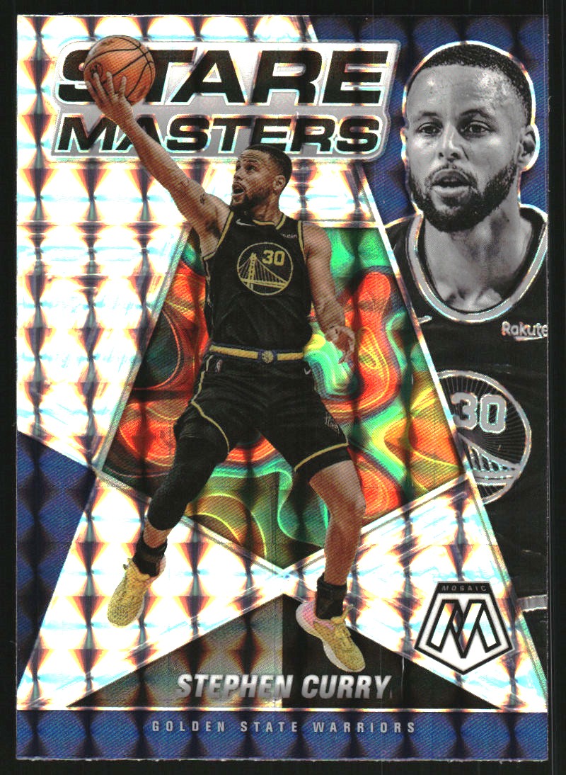 2021-22 Panini Mosaic Stare Masters Mosaic #18 Stephen Curry