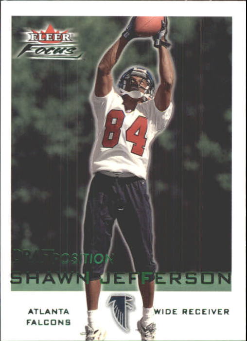 2000 Fleer Focus Draft Position #26 Shawn Jefferson/917