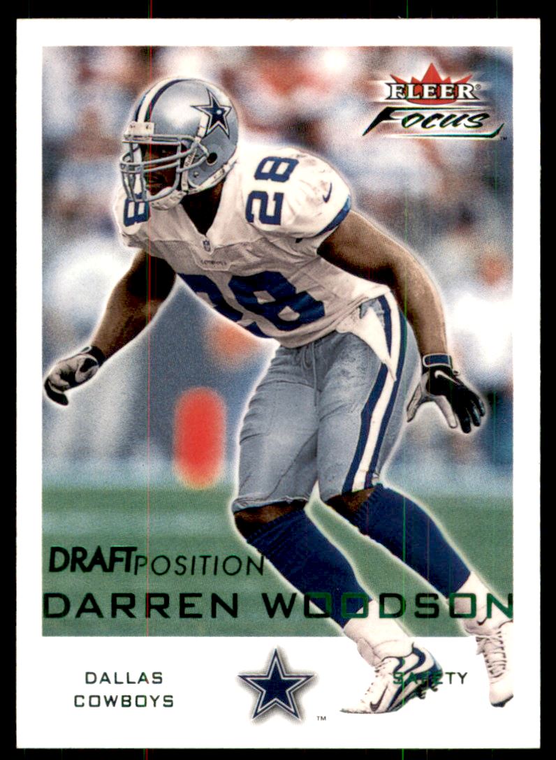 2000 Fleer Focus Draft Position #129 Darren Woodson/209