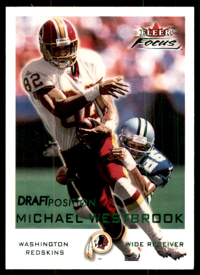 2000 Fleer Focus Draft Position #160 Michael Westbrook/104