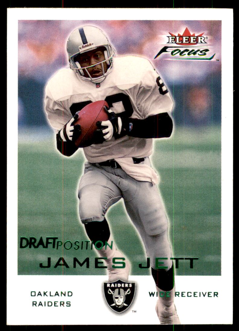 2000 Fleer Focus Draft Position #187 James Jett/93