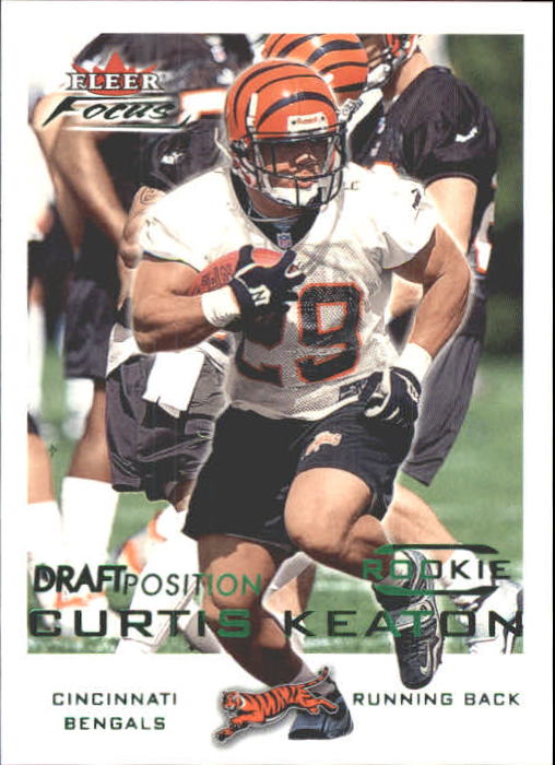 2000 Fleer Focus Draft Position #250 Curtis Keaton/403