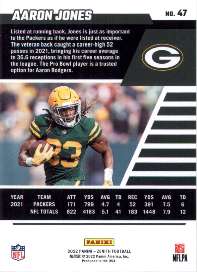 2022 Zenith Retail Football Card Pick (Base)