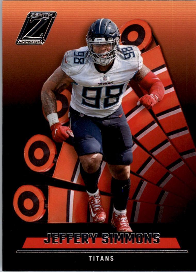 2022 Zenith Retail Football Card Pick (Base)