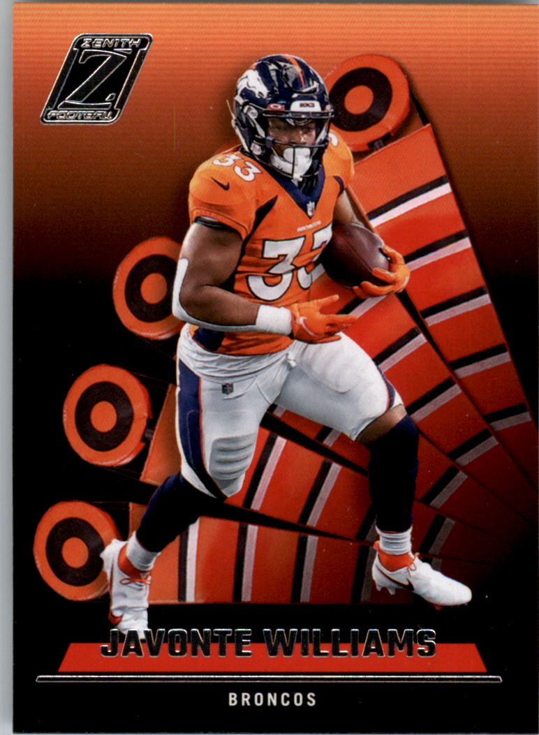 2022 Zenith Retail Football Card Pick (Base)