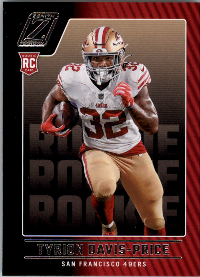 2022 Zenith Retail Football Card Pick (Base)