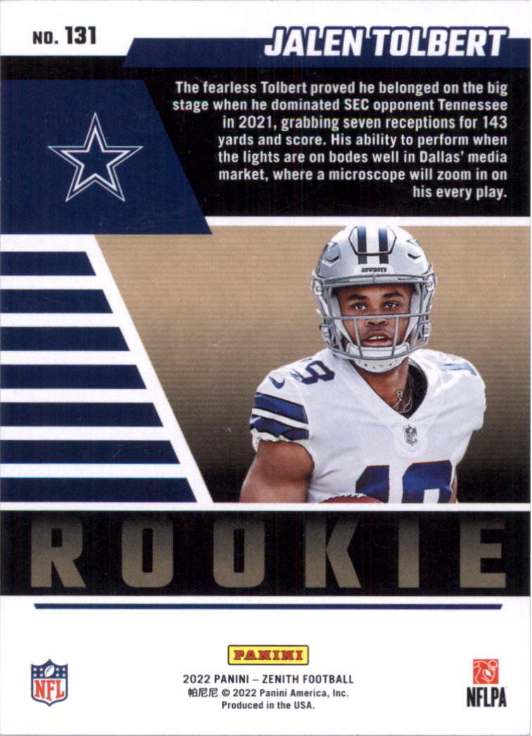 2022 Zenith Retail Football Card Pick (Base)