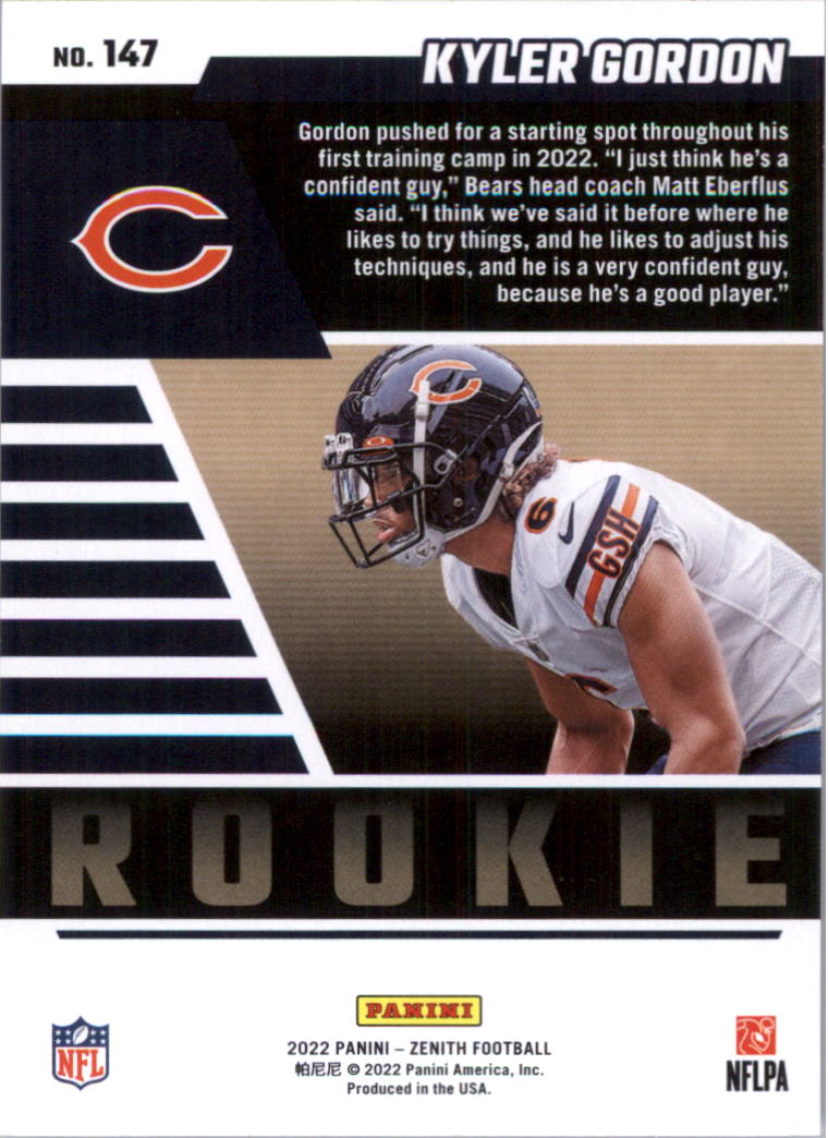 2022 Zenith Retail Football Card Pick (Base)