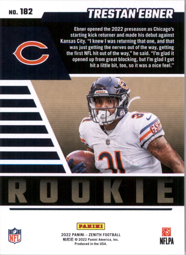 2022 Zenith Retail Football Card Pick (Base)