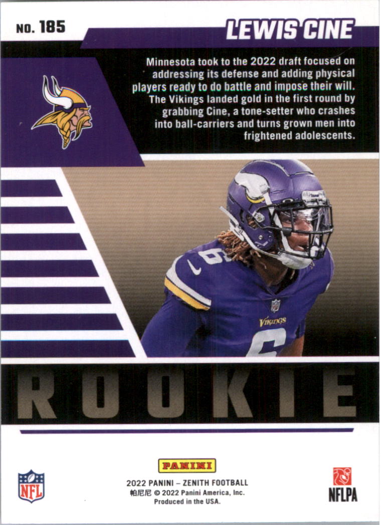 2022 Zenith Retail Football Card Pick (Base)