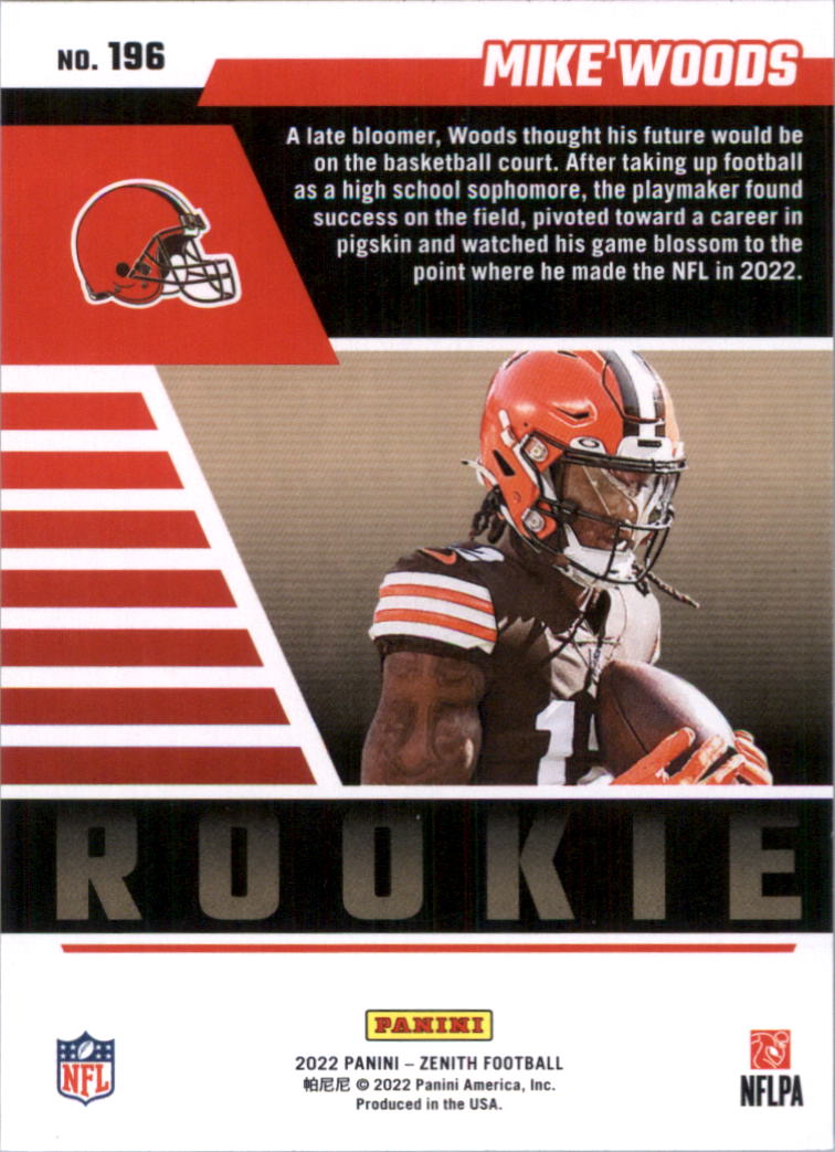 2022 Zenith Retail Football Card Pick (Base)