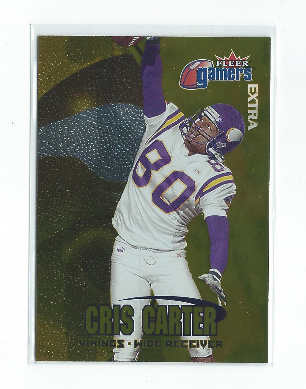 2000 Fleer Gamers Extra #3 Cris Carter