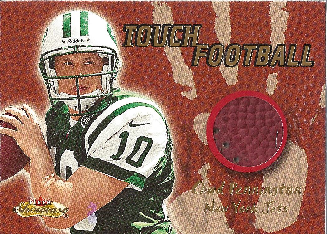 2000 Fleer Showcase Touch Football #19 Chad Pennington