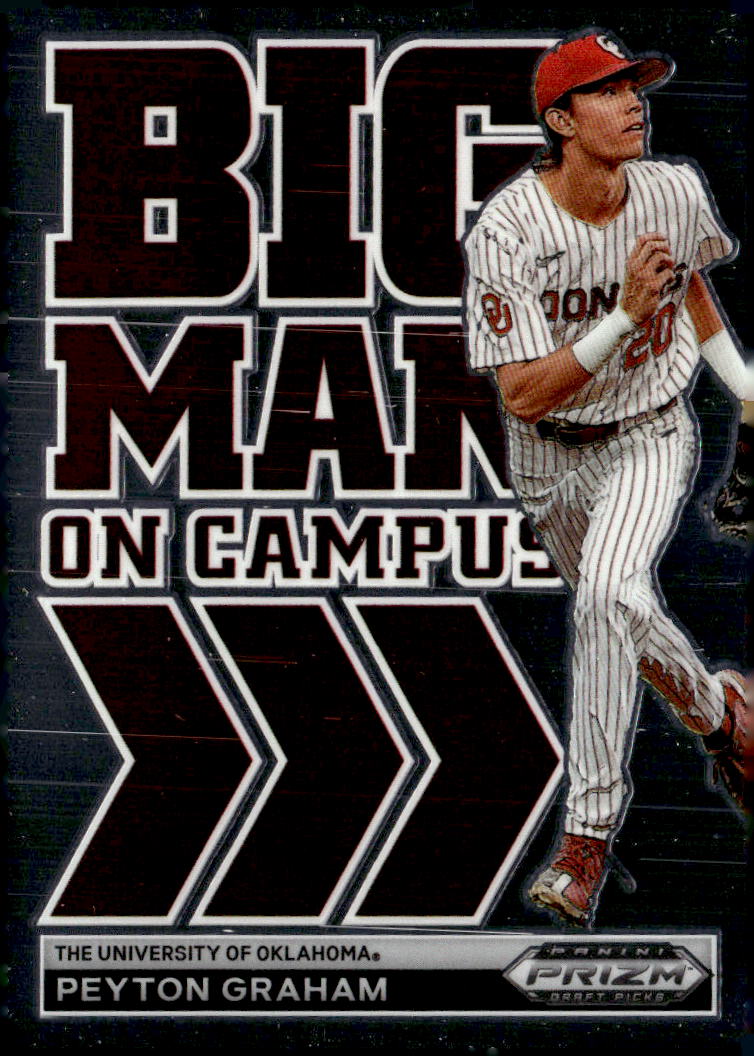 2022 Panini Prizm Draft Picks Big Man on Campus #17 Peyton Graham