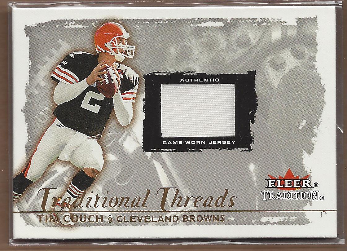 2000 Fleer Tradition Glossy Traditional Threads #8 Tim Couch/430