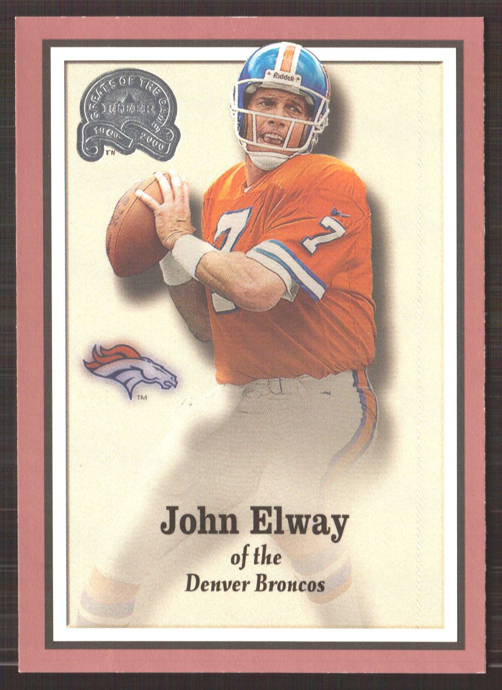 2000 Greats of the Game #50 John Elway