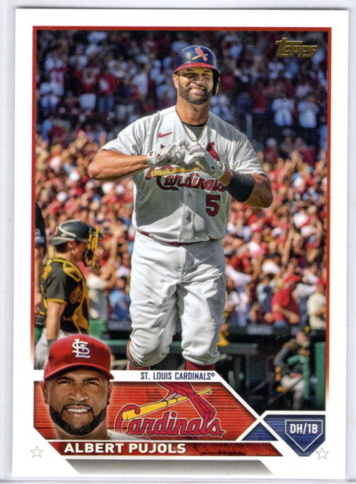 2023 Topps 5 Albert Pujols Gold Variation Ssp Version Nm Mt