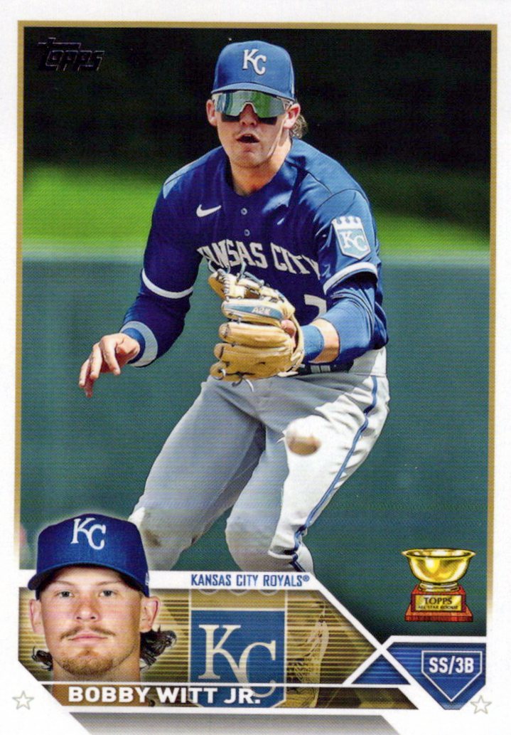 2023 Topps 7 Bobby Witt Jr. NMMT