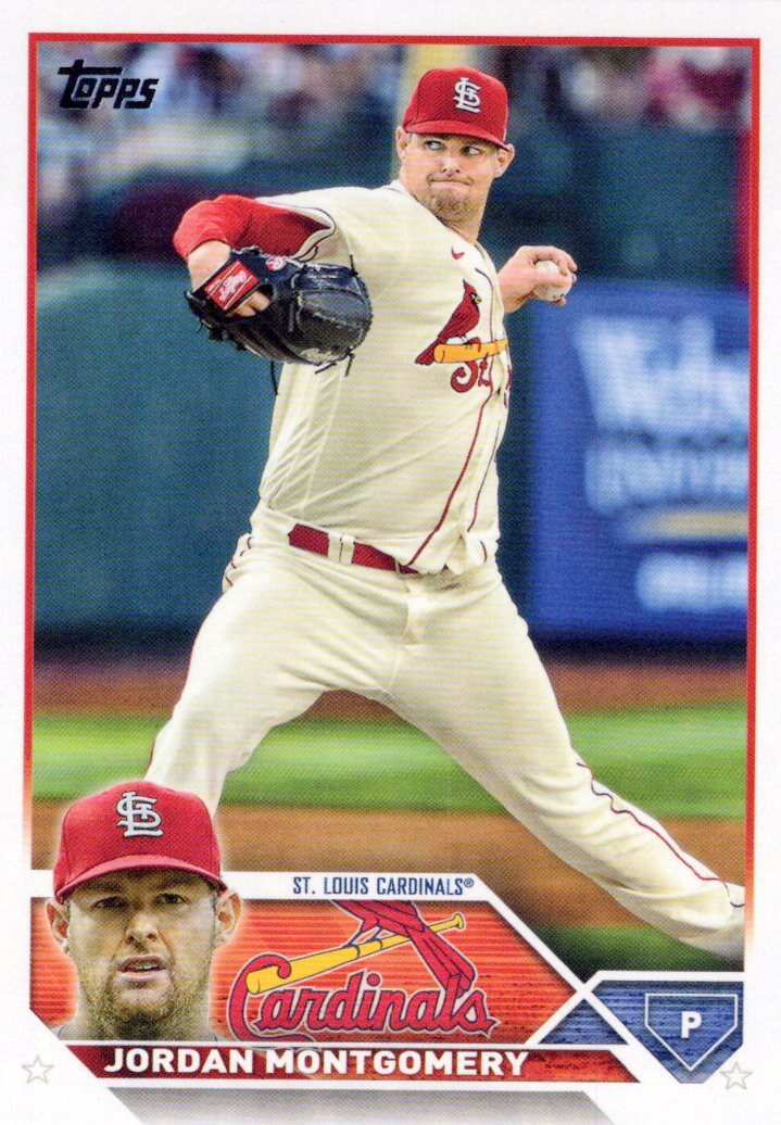 2023 Topps #32 Jordan Montgomery - NM-MT