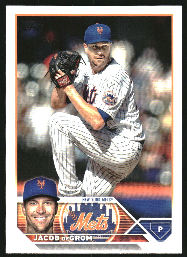 2023 Topps #48 Jacob deGrom on Fanatics Collect