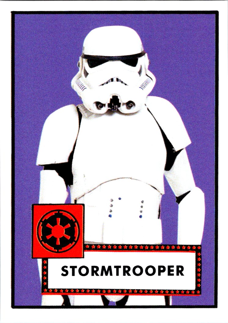 2023 Topps Throwback Thursday Star Wars #4 Stormtrooper - Nm-mt - The 